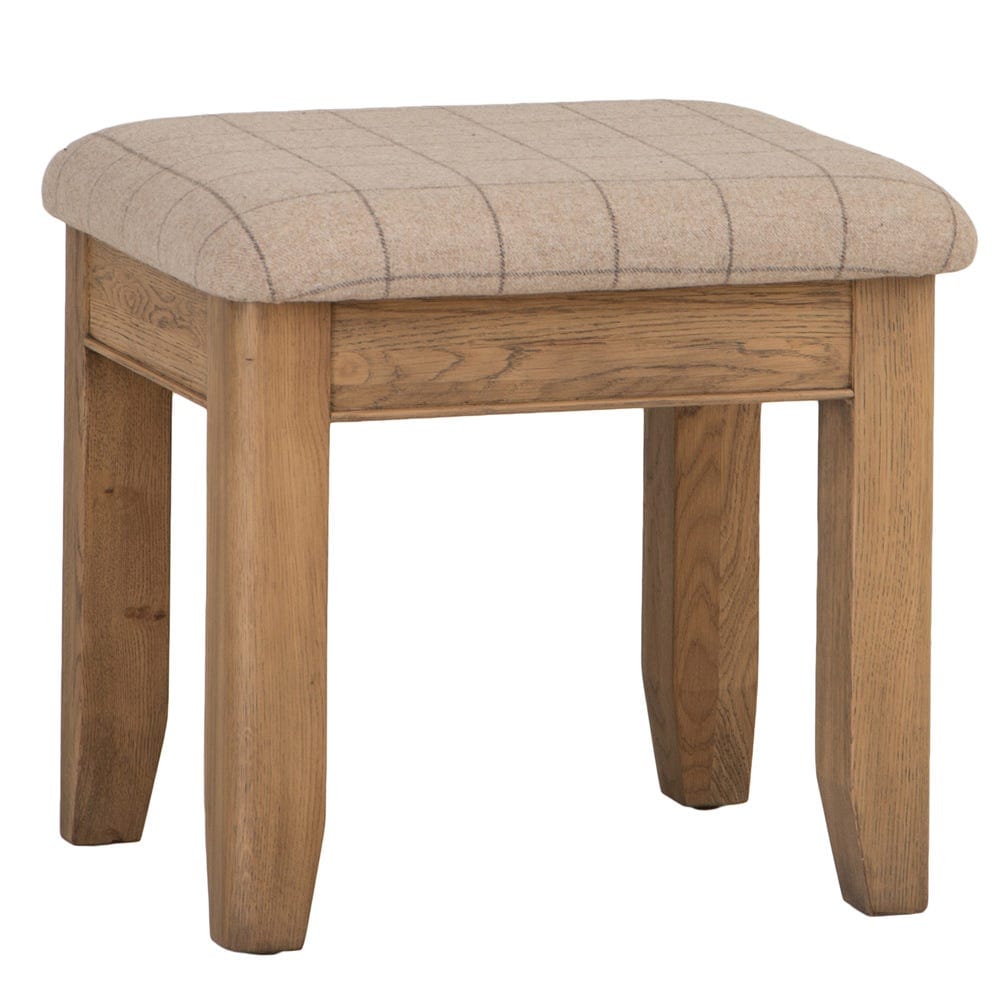 Wessex Smoked Oak Stool