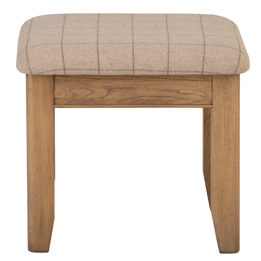 Wessex Smoked Oak Stool