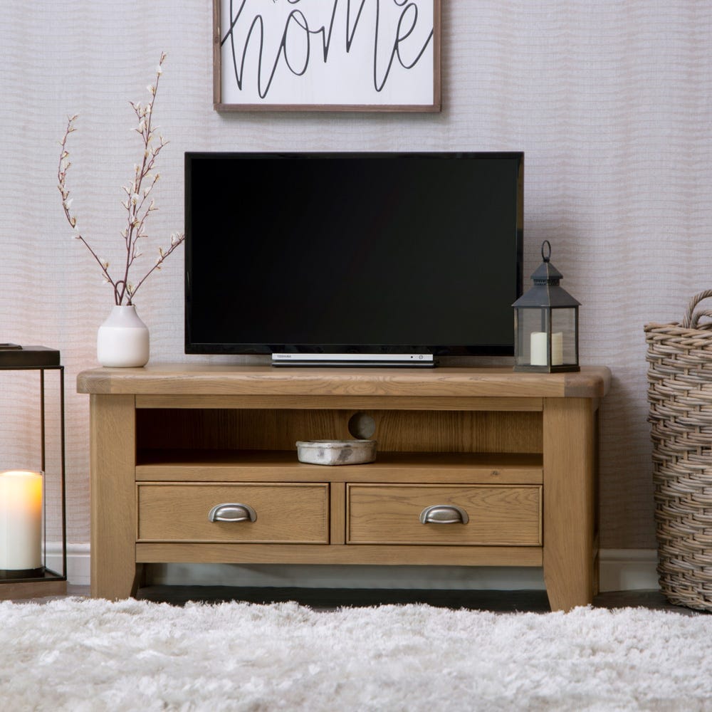 Wessex Smoked Oak TV Unit