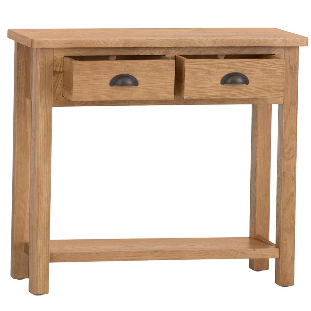 Rutland Oak Console Table