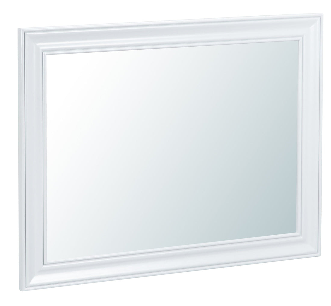 Suffolk White Painted Oak Large Wall Mirror