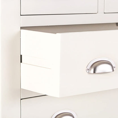 Hampshire Ivory Painted Oak 2 Over 4 Chest