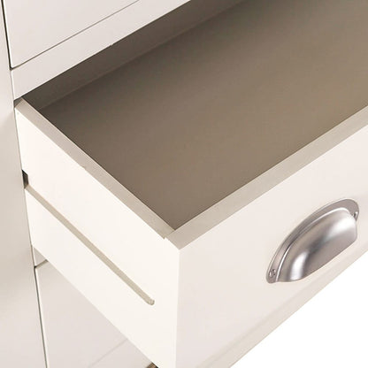 Hampshire Ivory Painted Oak 2 Over 4 Chest