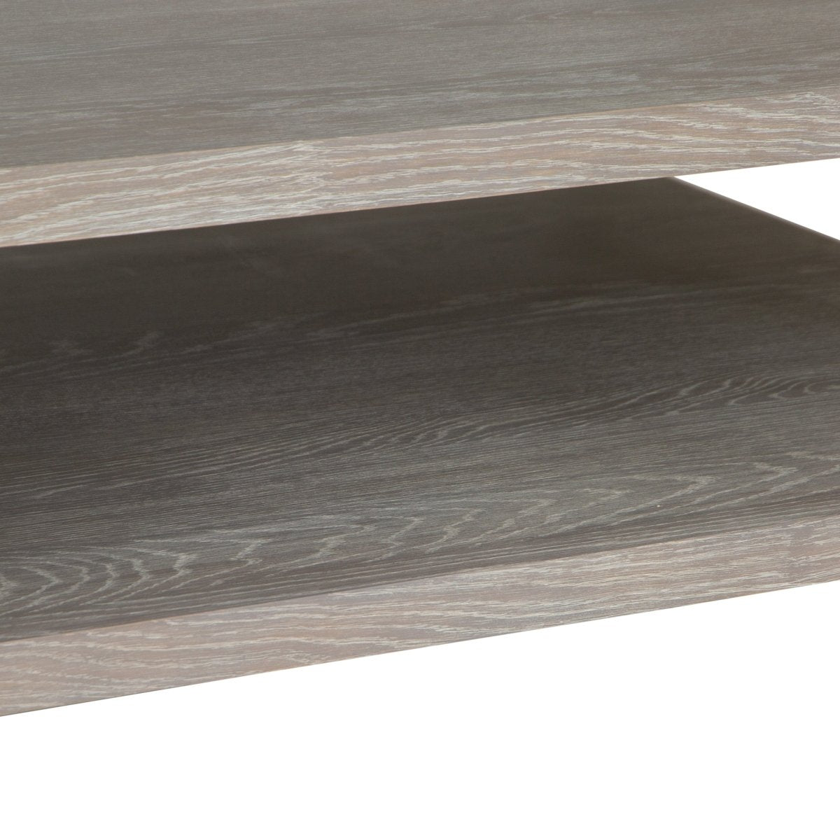 Milan Chrome &amp; Oak Large Coffee Table - The Furniture Warehouse