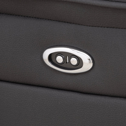 Milan Mocha Power Recliner Armchair - The Furniture Warehouse