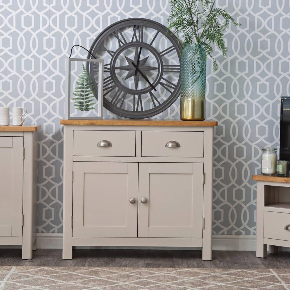 Rutland Painted Oak 2 Door Small Sideboard