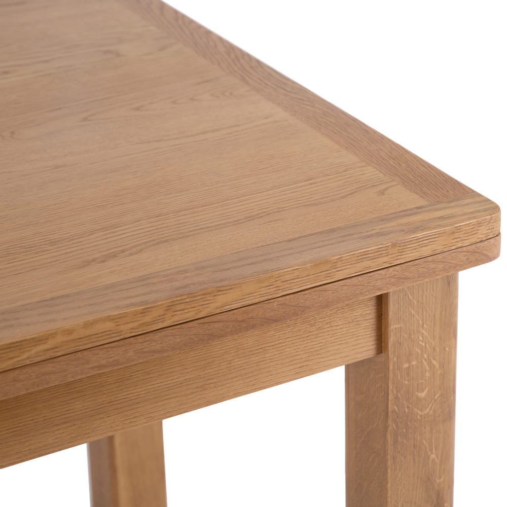 Rutland Oak Flip Top Dining Table