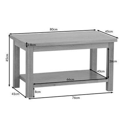 Rutland Oak Small Coffee Table