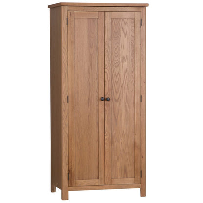 Rutland Oak Double Wardrobe