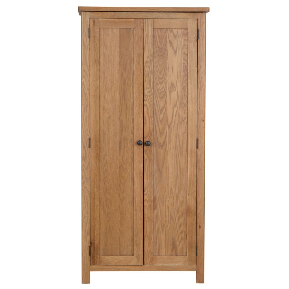 Rutland Oak Double Wardrobe