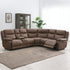 Richmond 2 Corner 2 Console Manual Brown - The Furniture Warehouse
