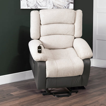 Lauren Beige Lift &amp; Tilt Armchair