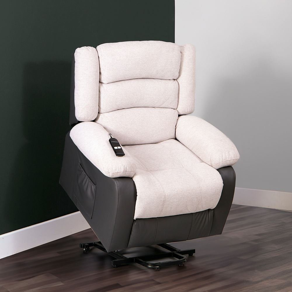 Lauren Beige Lift &amp; Tilt Armchair