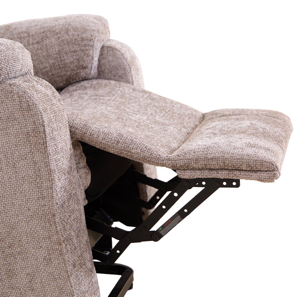 Rome Biscuit Lift &amp; Tilt Armchair - The Furniture Warehouse