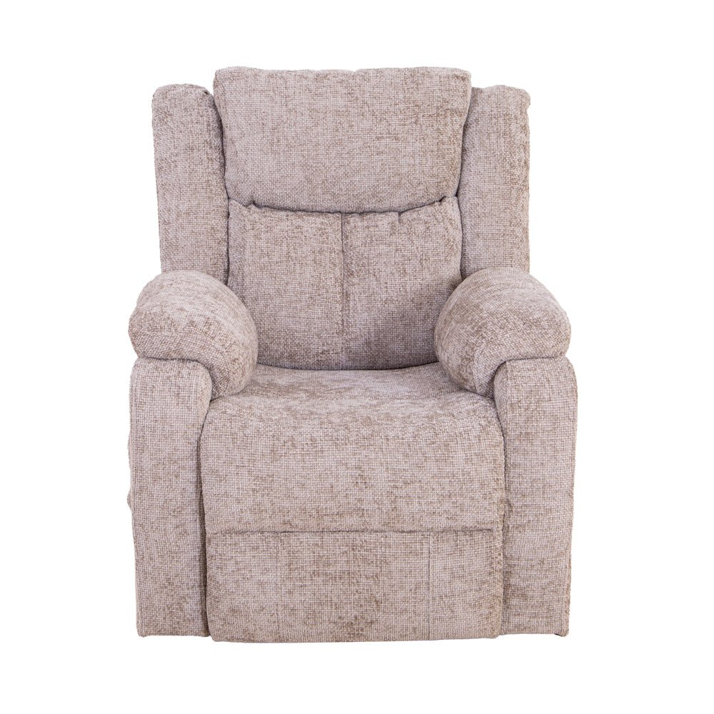 Rome Biscuit Lift &amp; Tilt Armchair - The Furniture Warehouse