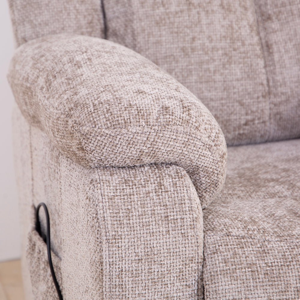 Rome Biscuit Lift &amp; Tilt Armchair - The Furniture Warehouse