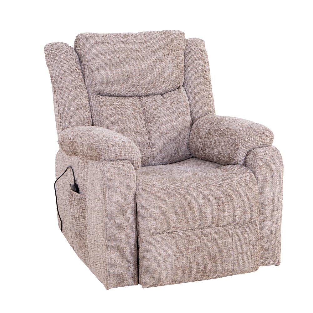 Rome Biscuit Lift &amp; Tilt Armchair - The Furniture Warehouse