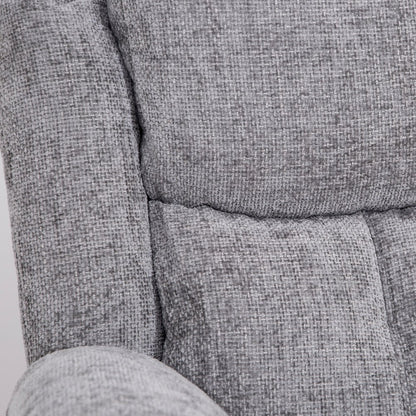 Rome Nickel Lift &amp; Tilt Armchair - The Furniture Warehouse
