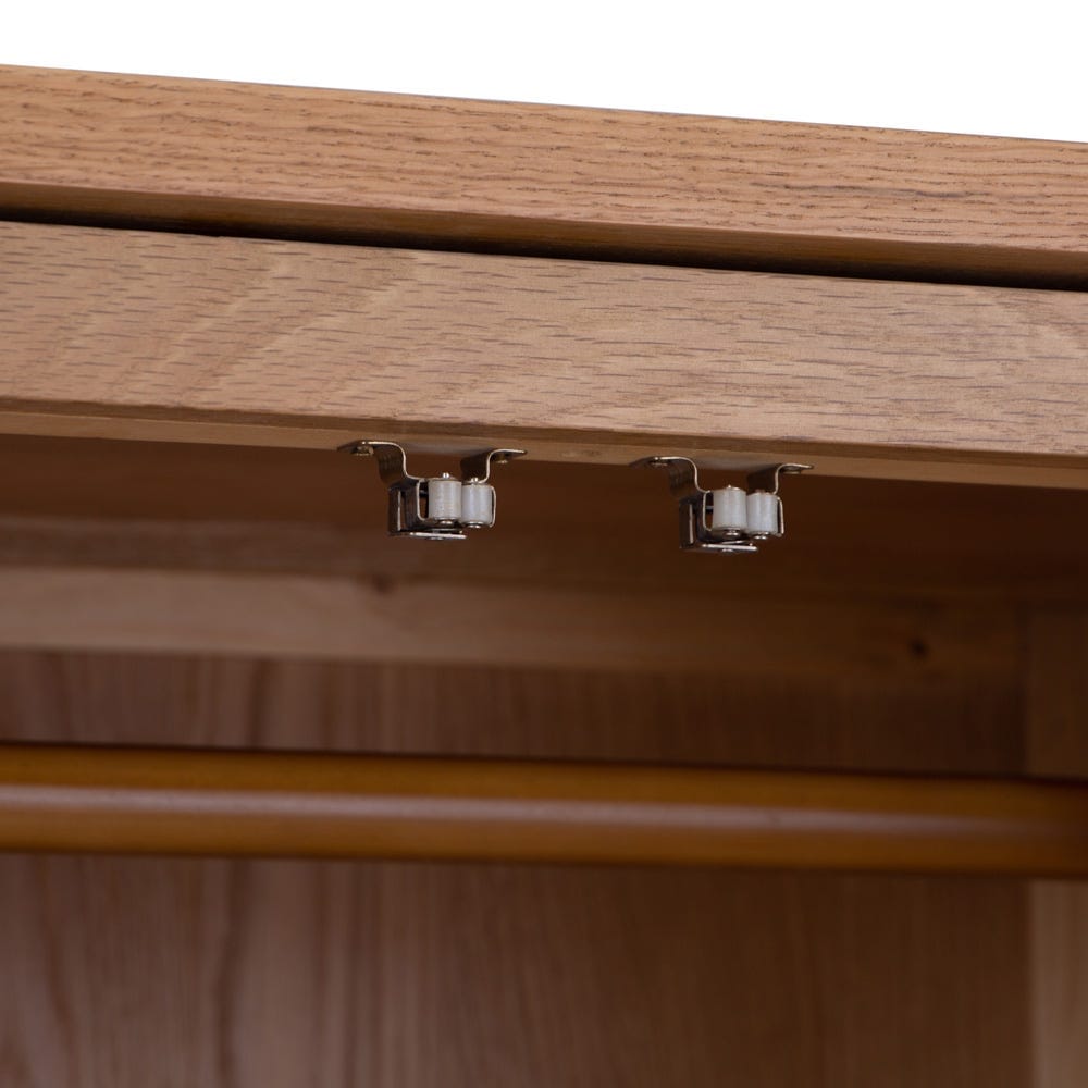 Rutland Oak Double Wardrobe - The Furniture Warehouse