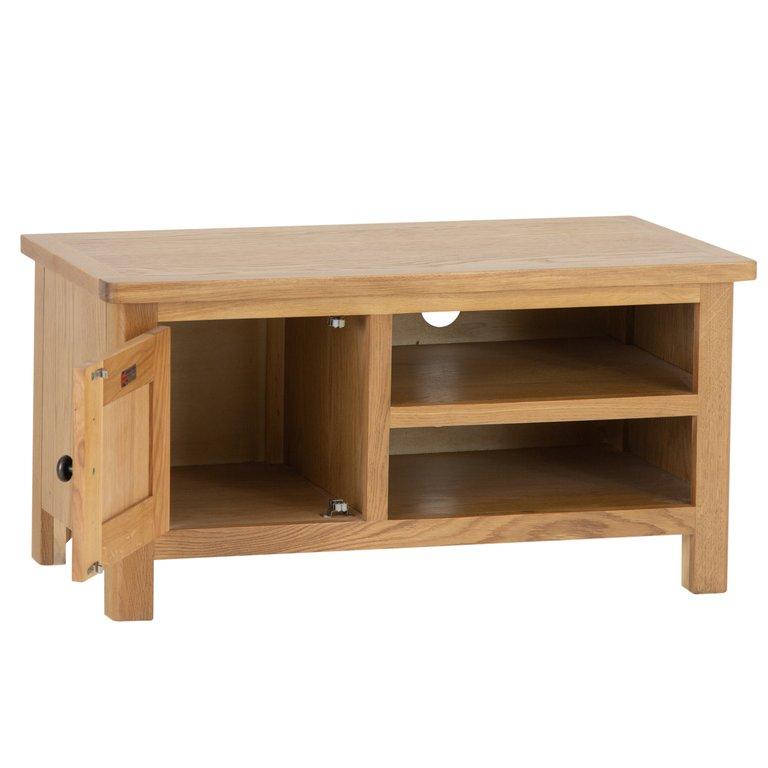 Rutland Oak TV Unit - The Furniture Warehouse