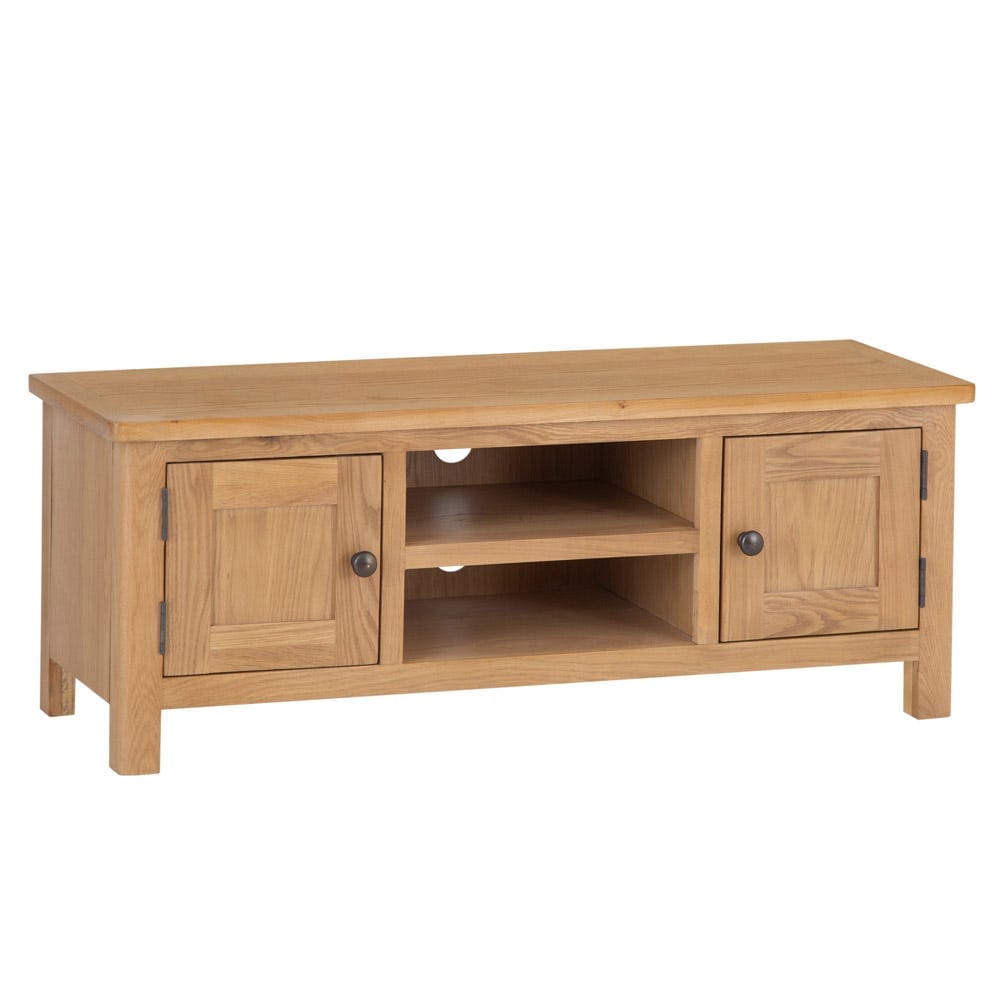 Rutland Oak Large TV Unit