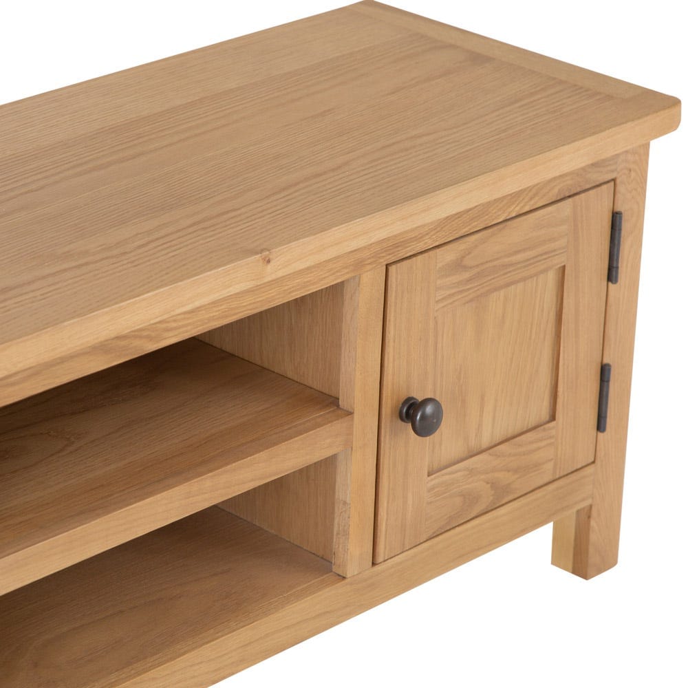 Rutland Oak Large TV Unit