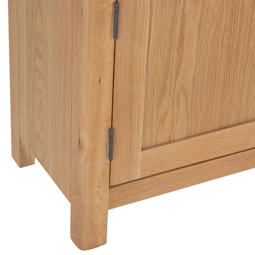 Rutland Oak 2 Door Small Sideboard