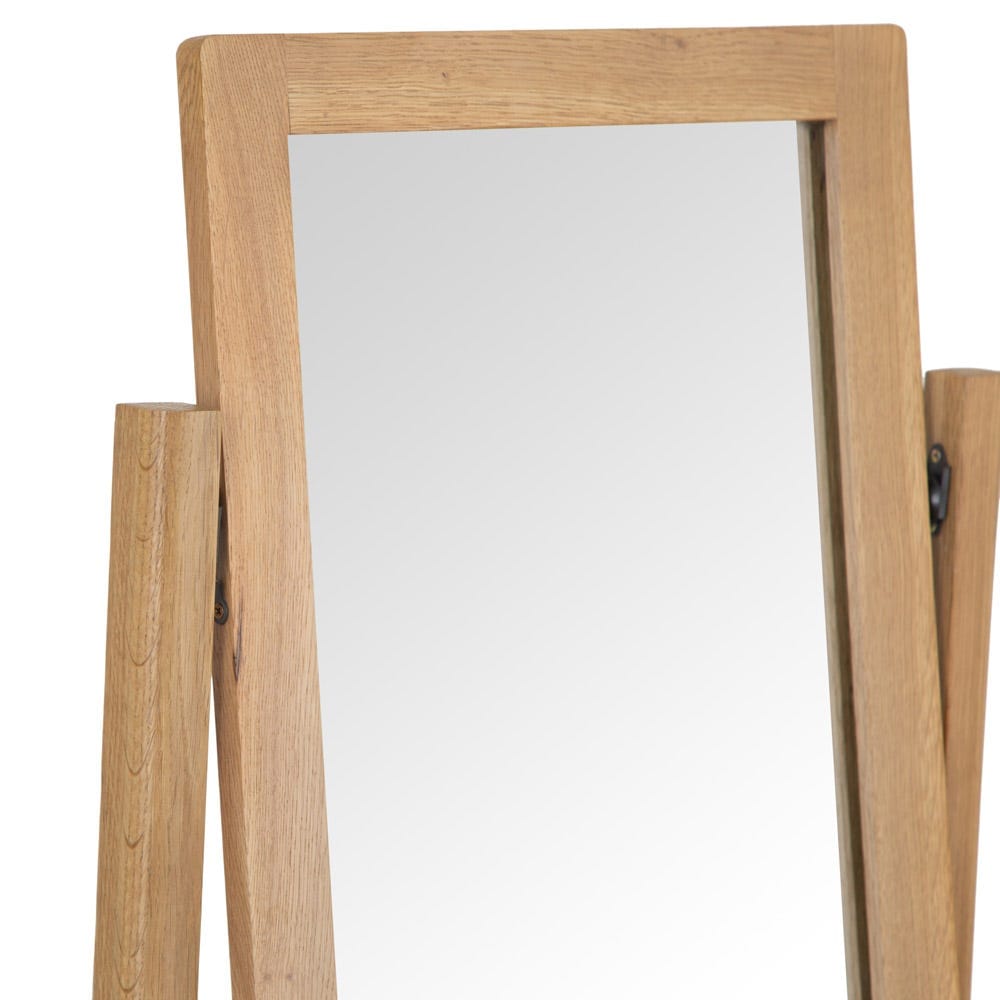 Rutland Oak Dressing Table Mirror