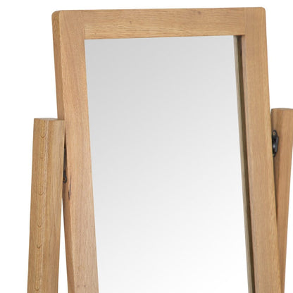 Rutland Oak Dressing Table Mirror