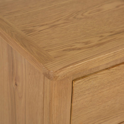 Rutland Oak Chest of 6 Drawers