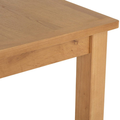 Rutland Oak 1.6m Extending Dining Table