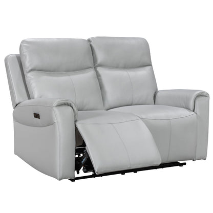 Turin Dove Grey Power 2 Seater Sofa - The Furniture Warehouse