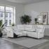 Turin Dove Grey Power Corner Sofa (2 Corner 2) - The Furniture Warehouse