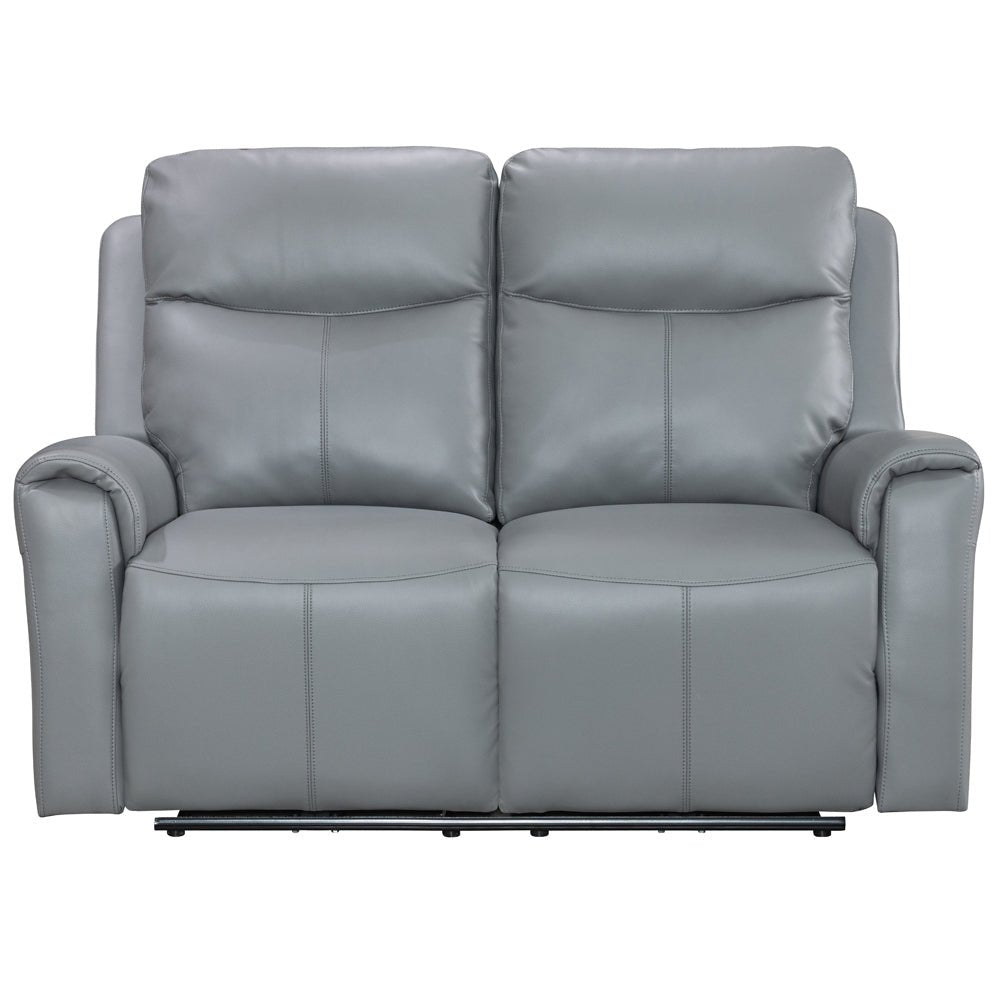 Turin Dusk Grey Power 2 Seater Sofa - The Furniture Warehouse