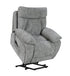 Valencia Nickel Dual Motor Lift & Tilt Armchair - The Furniture Warehouse
