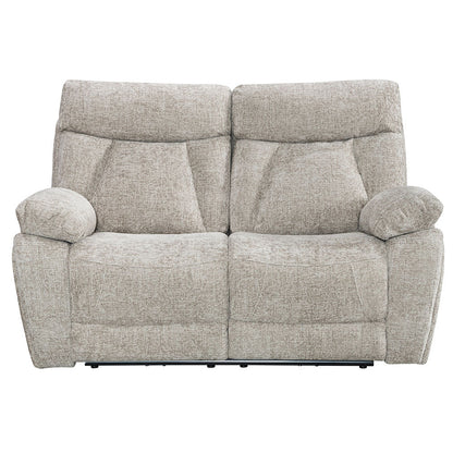 Venice Biscuit Power 2 Seater Sofa - The Furniture Warehouse