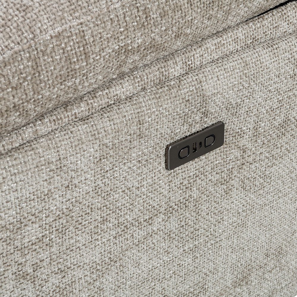 Venice Biscuit Power Armchair - The Furniture Warehouse