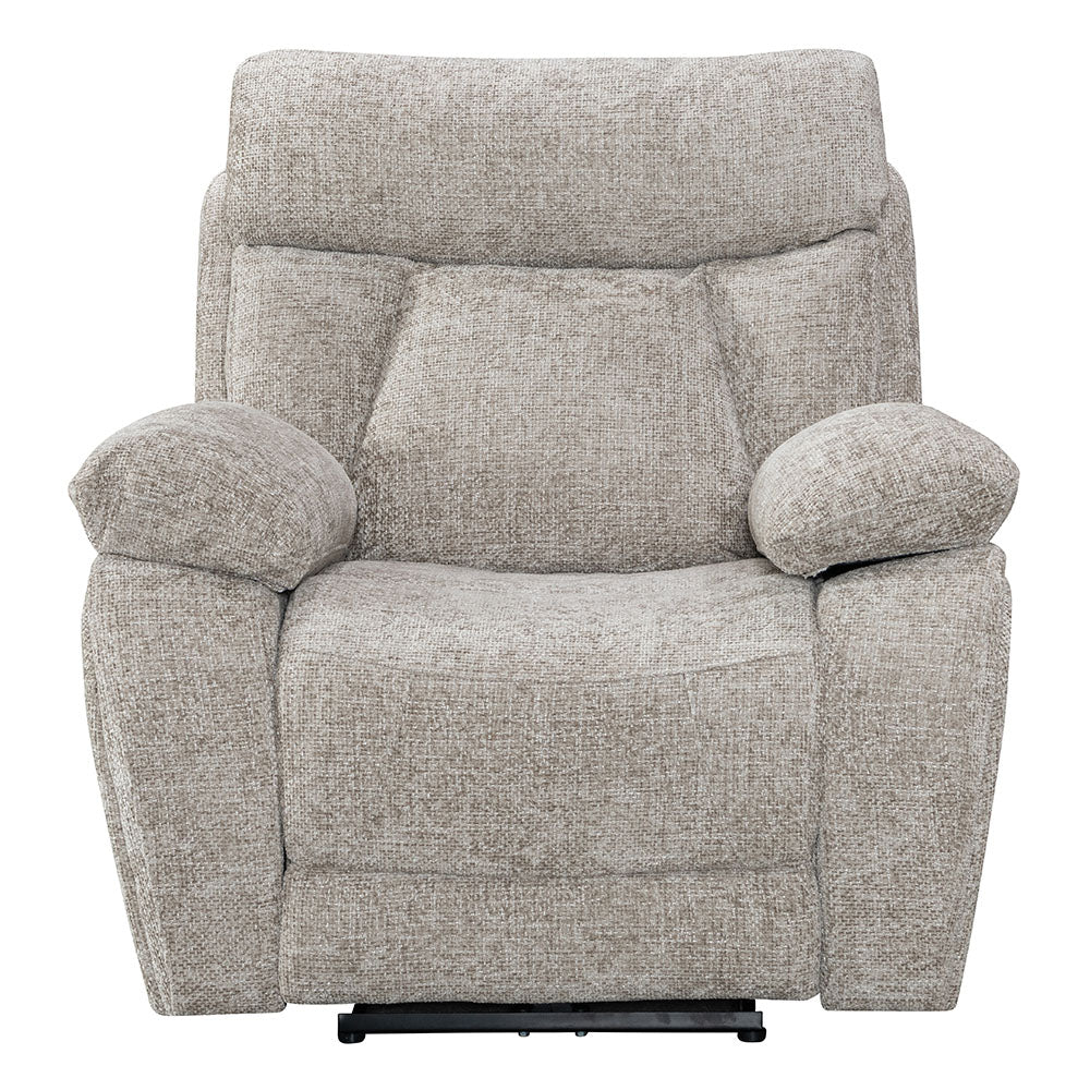 Venice Biscuit Power Armchair - The Furniture Warehouse