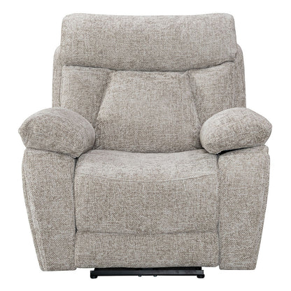 Venice Biscuit Power Armchair - The Furniture Warehouse