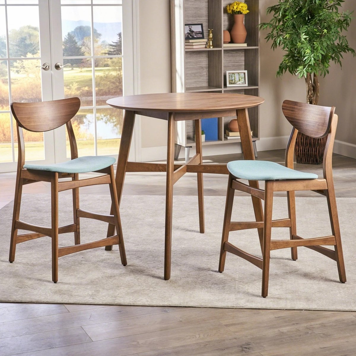 Walnut Chair Mint Seatpad (Pack of 2) - The Furniture Warehouse