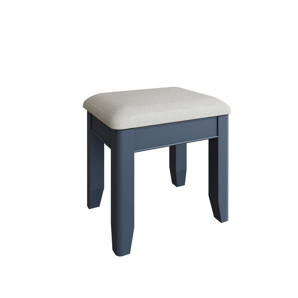 Wessex Painted Oak Dressing Stool - The Furniture Warehouse