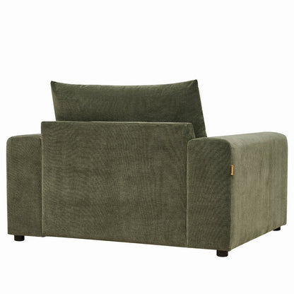 Winchester Forest Green Love Seat - The Furniture Warehouse