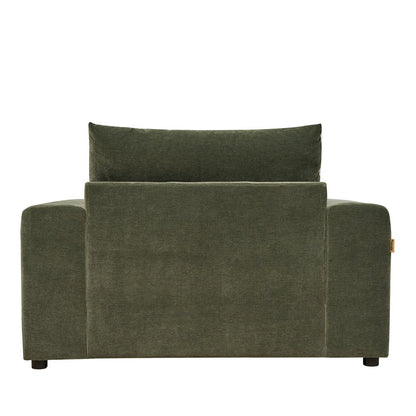 Winchester Forest Green Love Seat - The Furniture Warehouse