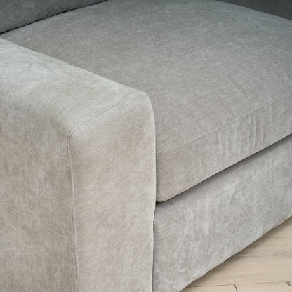 Winchester Grey Corner Group (3 Corner 1) with Chaise - The Furniture Warehouse