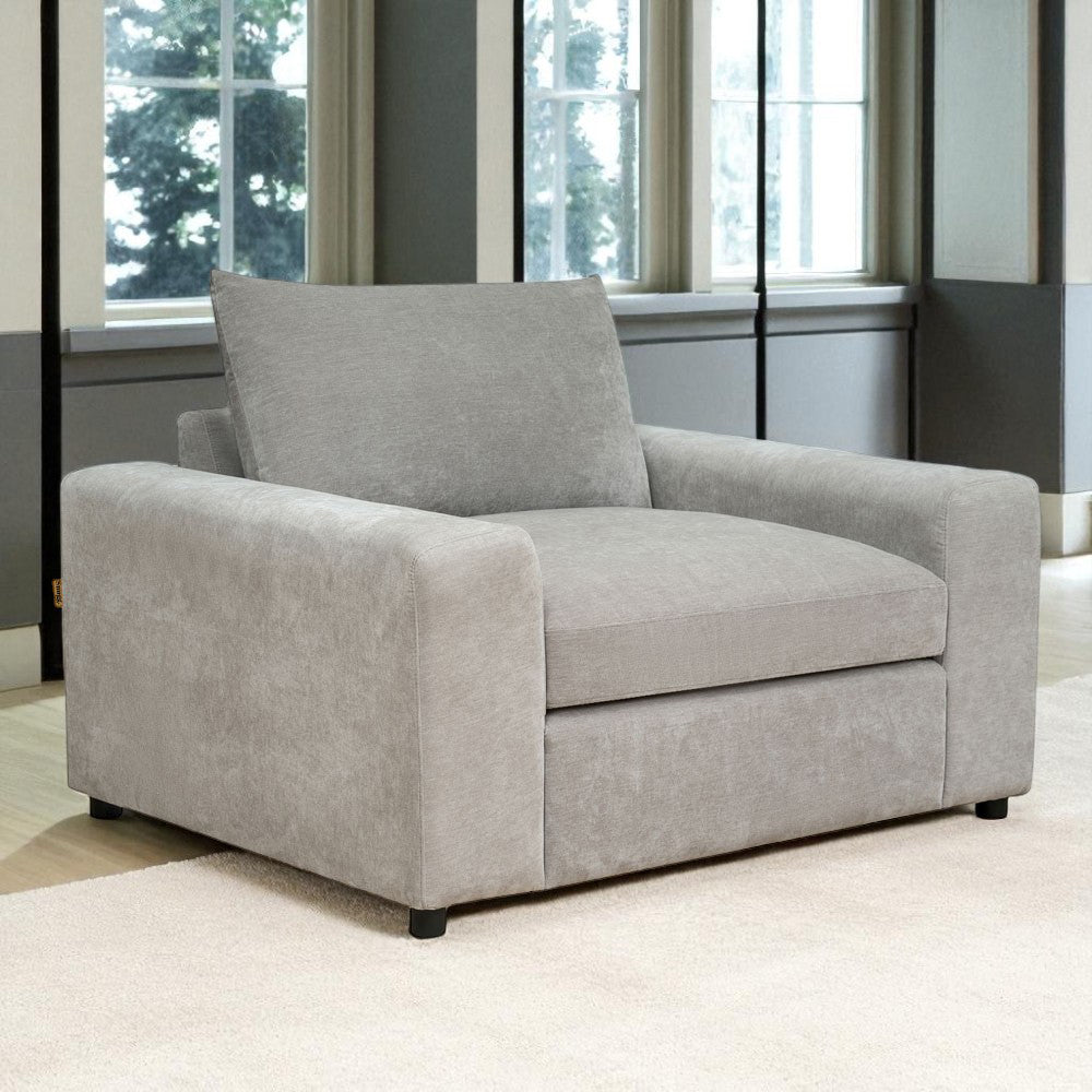 Winchester Grey Love Seat - The Furniture Warehouse