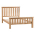 Winchester Oak Double Bed Frame - The Furniture Warehouse