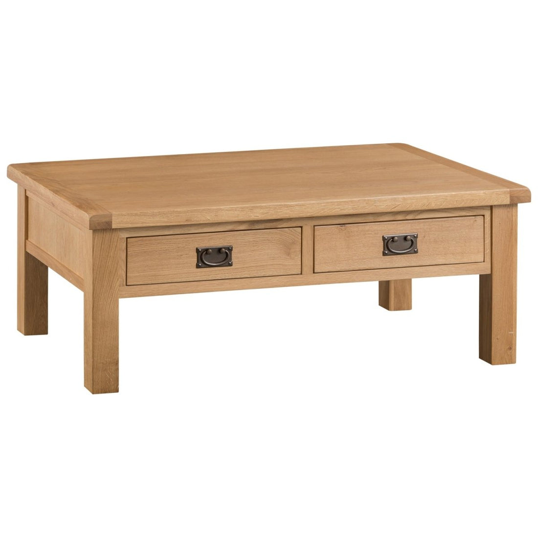 Winchester Oak Large Coffee Table - The Furniture Warehouse