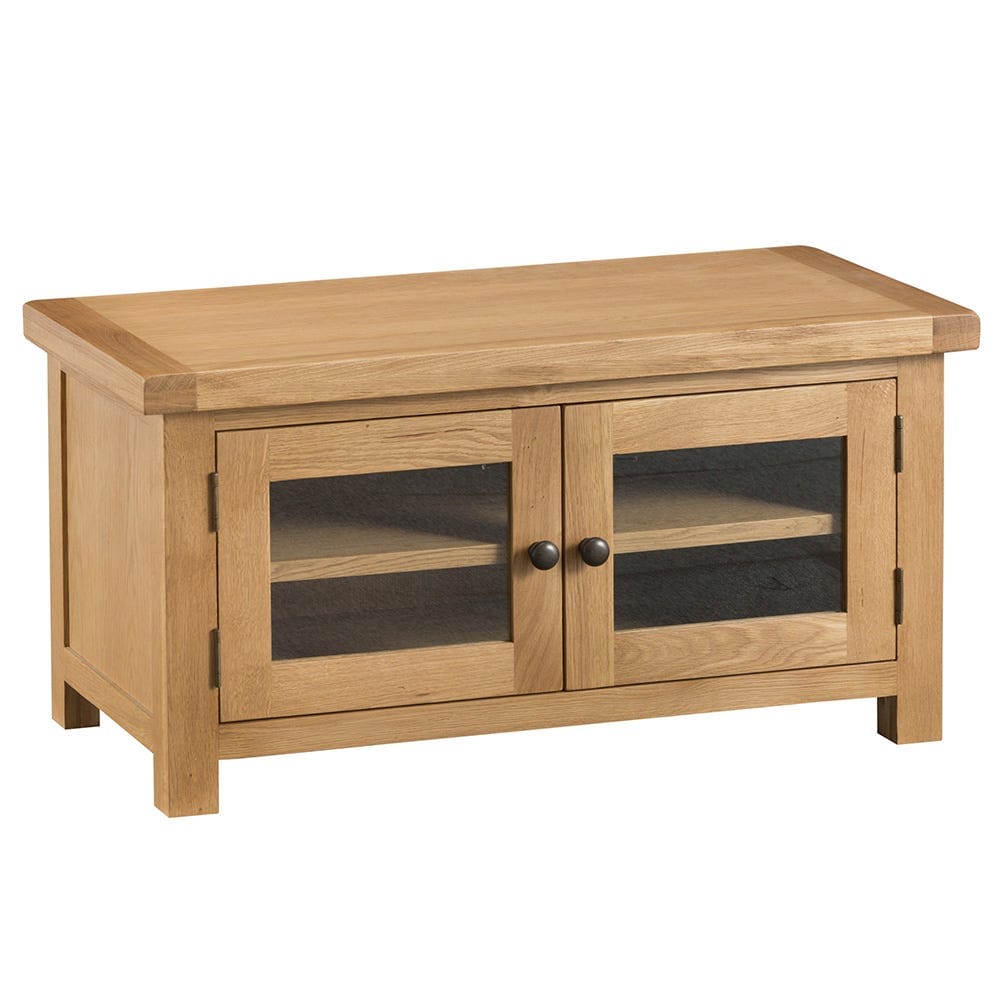 Winchester Oak TV Unit - The Furniture Warehouse